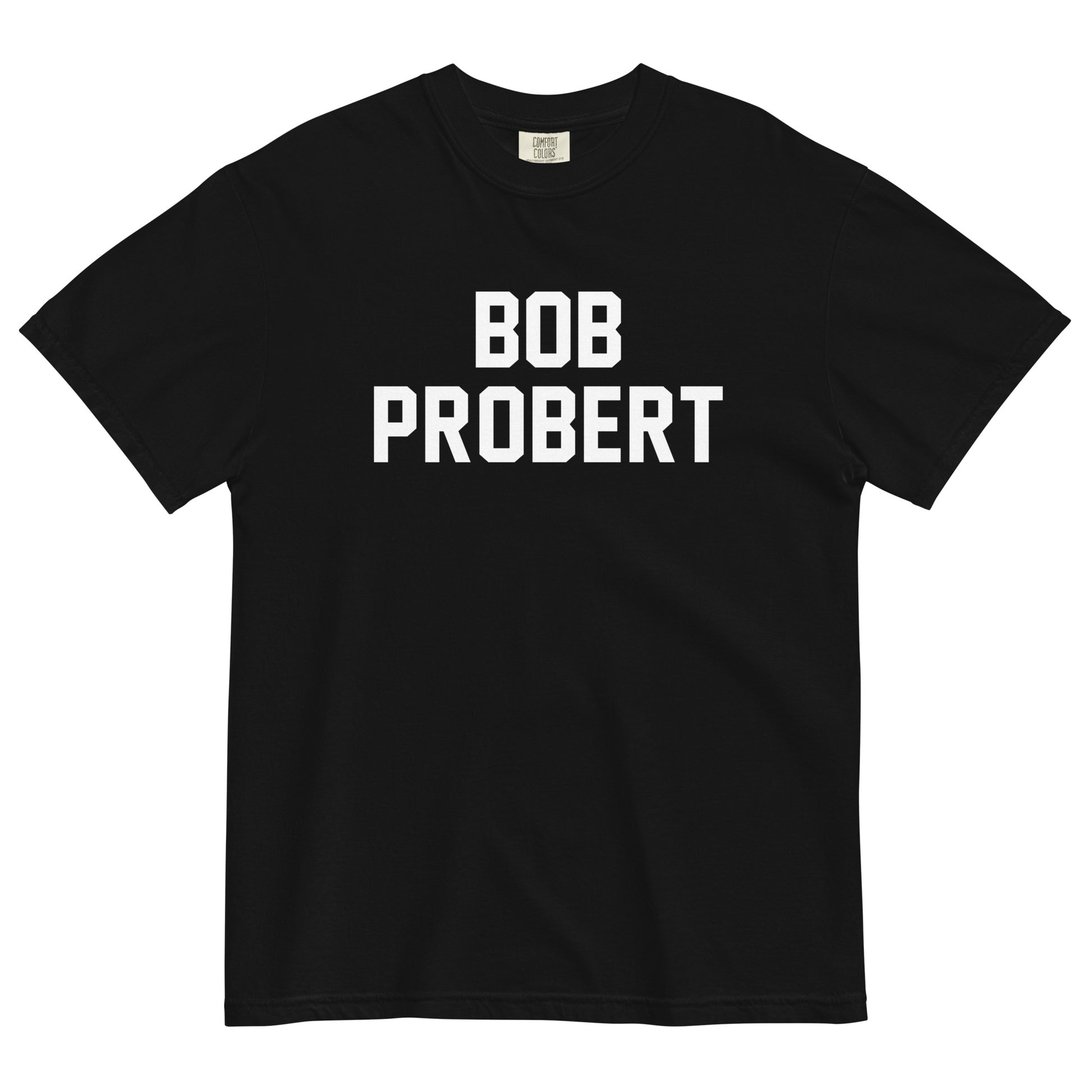 Bob Probert Chicago Blackhawks Old Time Hockey Name & Number T-Shirt - Red