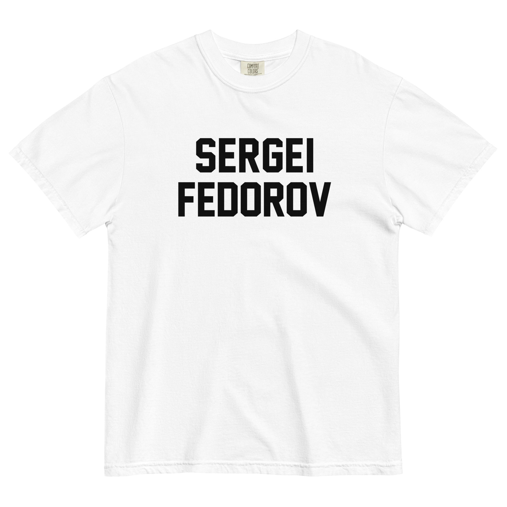 Sergei fedorov 2024 t shirt